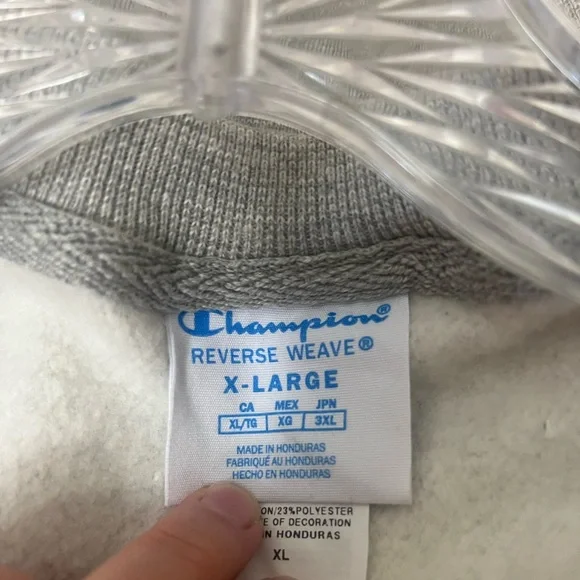 Champion Reverse Weave Coe College Alumni Crewneck Sweatshirt XL - Picture 5 of 7